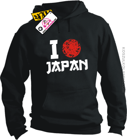 I LOVE JAPAN - bluza męska