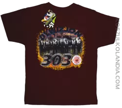 Dywizjon 303-koszulka dziecięca brązowa