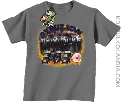 Dywizjon 303-koszulka dziecięca szara