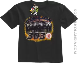 Dywizjon 303-koszulka dziecięca czarna