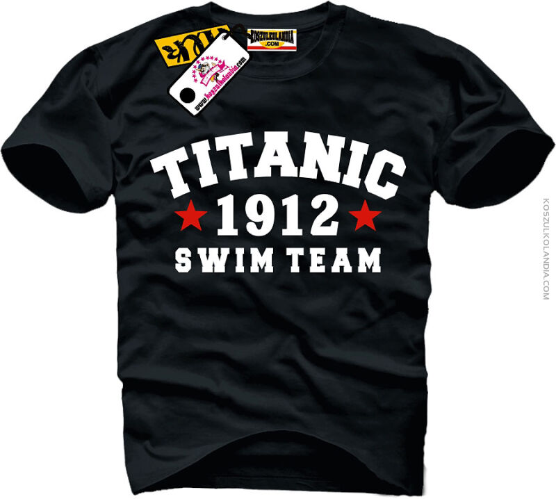 TITANIC 1912 Swim Team - koszulka męska