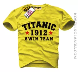 TITANIC 1912 Swim Team - koszulka męska 534