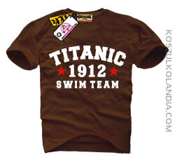 TITANIC 1912 Swim Team - koszulka męska 4