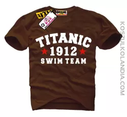 TITANIC 1912 Swim Team - koszulka męska 4