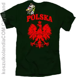 Polska - Koszulka męska butelkowa 