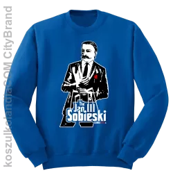 Jan III 3 Sobieski ala GodFather - Bluza standard bez kaptura niebieska 