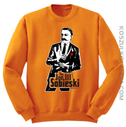 Jan III 3 Sobieski ala GodFather - Bluza standard bez kaptura pomarańcz 