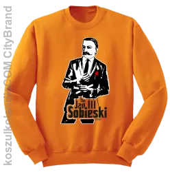 Jan III 3 Sobieski ala GodFather - Bluza standard bez kaptura pomarańcz 