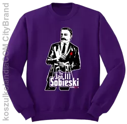 Jan III 3 Sobieski ala GodFather - Bluza standard bez kaptura fiolet 