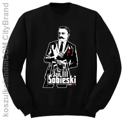 Jan III 3 Sobieski ala GodFather - Bluza standard bez kaptura czarna 