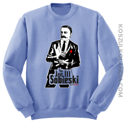 Jan III 3 Sobieski ala GodFather - Bluza standard bez kaptura błękit 