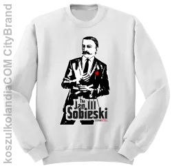 Jan III 3 Sobieski ala GodFather - Bluza standard bez kaptura biała 