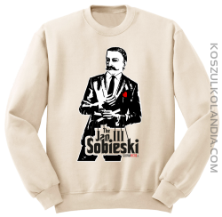 Jan III 3 Sobieski ala GodFather - Bluza standard bez kaptura beżowa 