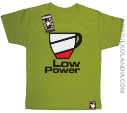 LOW POWER - koszulka dziecięca kiwi 