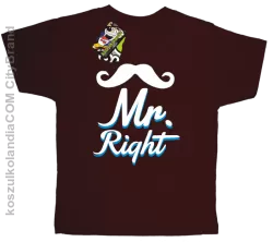 Mr Right example - Koszulka Dziecięca - Brązowy