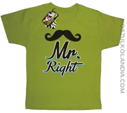 Mr Right example - Koszulka Dziecięca - Kiwi