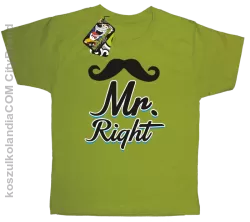 Mr Right example - Koszulka Dziecięca - Kiwi