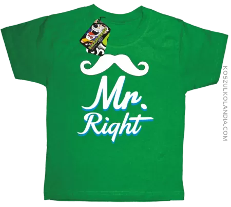 Mr Right example - Koszulka Dziecięca