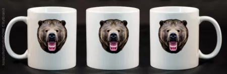 Miś Grizzly Real Foto - Kubek Ceramiczny