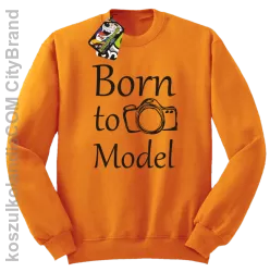 Born to model - Bluza STANDARD pomarańcz