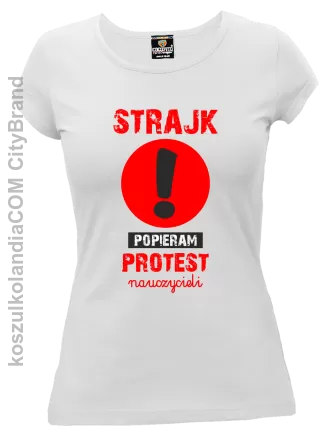 STRAJK Popieram protest nauczycieli