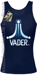 VADER STAR ATARI STYLE - Top damski granat