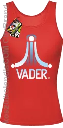 VADER STAR ATARI STYLE - Top damski czerwona 