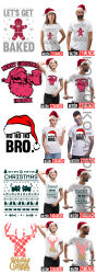 Koszulki na święta świąteczne CHRISTMAS Boże Narodzenie 70 wzorów  Męskie - Damskie - Dziecięce 5