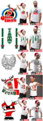 Koszulki na święta świąteczne CHRISTMAS Boże Narodzenie 70 wzorów  Męskie - Damskie - Dziecięce 4
