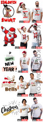 Koszulki na święta świąteczne CHRISTMAS Boże Narodzenie 70 wzorów  Męskie - Damskie - Dziecięce