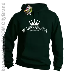 Warszawska princesa - Bluza z kapturem butelka