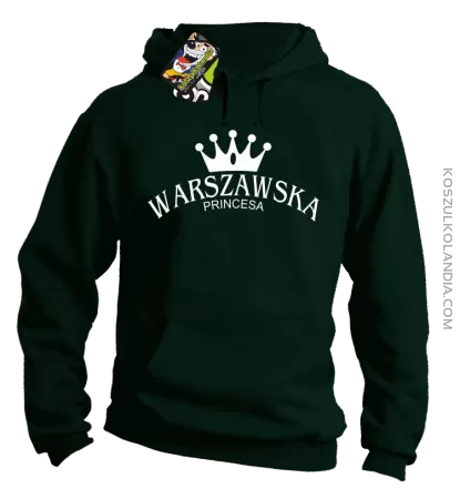 Warszawska princesa - Bluza z kapturem