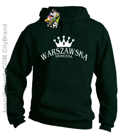 Warszawska princesa - Bluza z kapturem