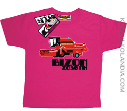 Bizon - koszulka dla dziecka - różowy