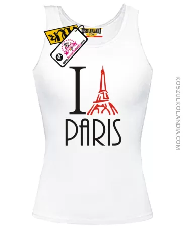 I Love Paris - Top Damski