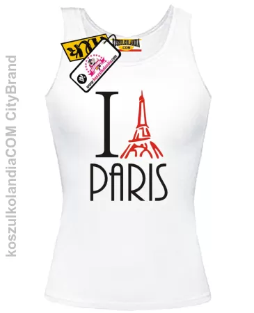 I Love Paris - Top Damski