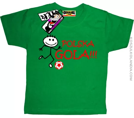 Polska Gola !!! - Koszulka Dziecięca Nr KODIA00071dz