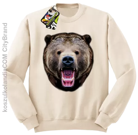 Miś Grizzly Real Foto - Bluza STANDARD