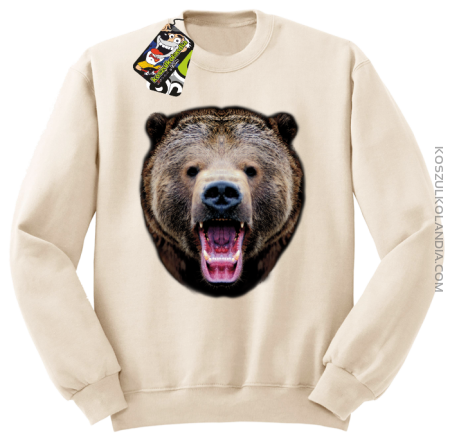 Miś Grizzly Real Foto - Bluza STANDARD