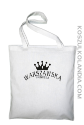 Warszawska princesa - Torba EKO biała