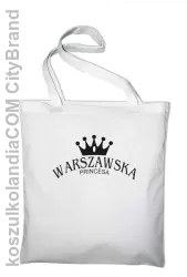 Warszawska princesa - Torba EKO biała