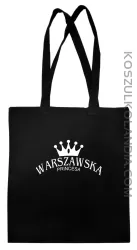 Warszawska princesa - Torba EKO czarna