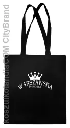 Warszawska princesa - Torba EKO czarna