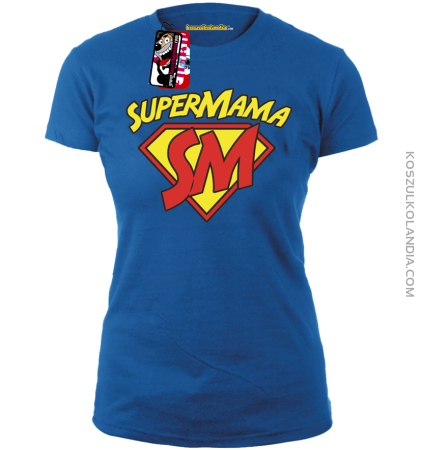 SUPER MAMA - super koszulka na prezent - 60% Z OKAZJI DNIA MATKI!