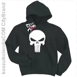 Punisher - dziecięca bluza - czarny