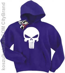 Punisher - dziecięca bluza - fioletowy