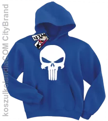 Punisher - dziecięca bluza - niebieski