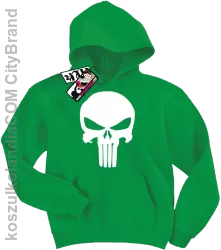 Punisher - dziecięca bluza - zielony