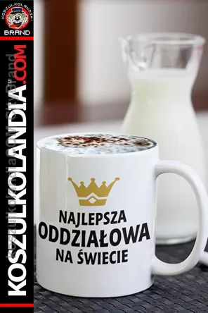 najlepsza oddziałowa na świecie kubek dla pielęgniarki oddziałowej