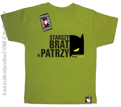 STARSZY BRAT PATRZY - Koszulka dziecięca  kiwi